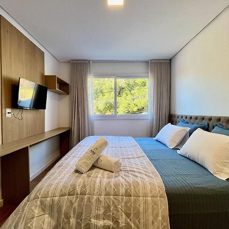 Apartamento Villa Hortensias 1Dorm Centro By Achei Канела Экстерьер фото